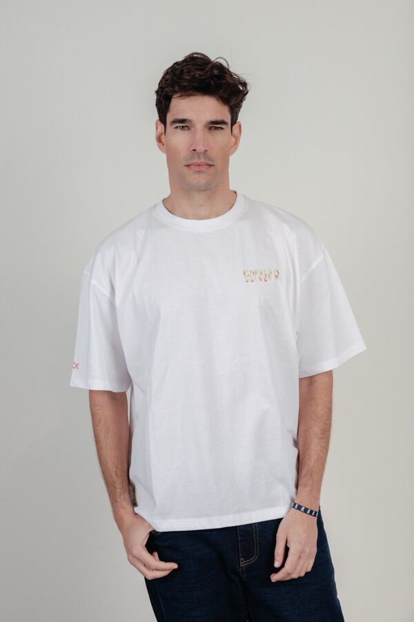 elPulpo Short sleeve T-shirt White