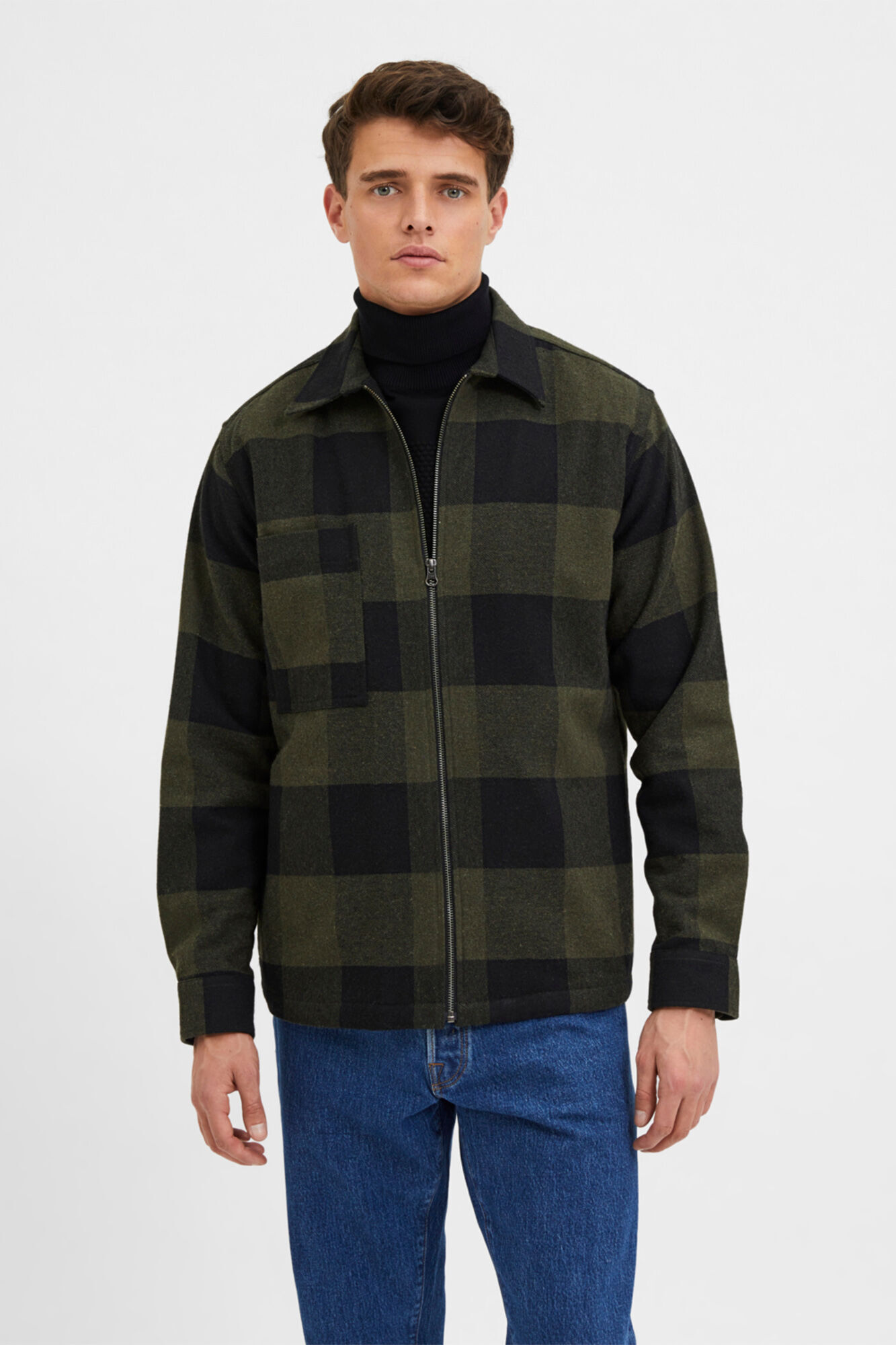 Sobrecamisa de hombre Camisas de hombre Cortefiel