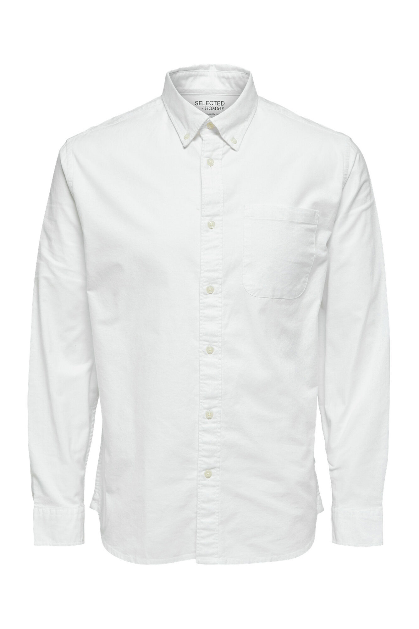 Selected Camisa Oxford de corte regular