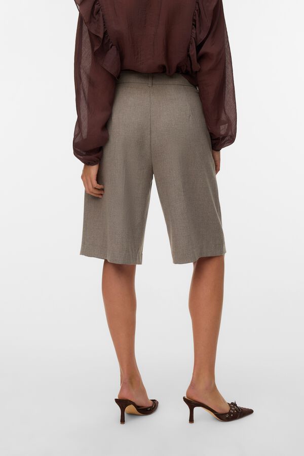 Vero Moda Bermuda de vestir Cinzento