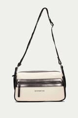 Cortefiel Front pocket crossbody (bag) bag  Black