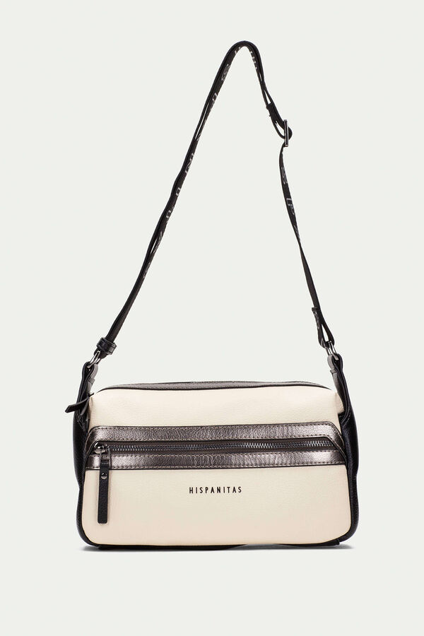 Cortefiel Front pocket crossbody (bag) bag  Black