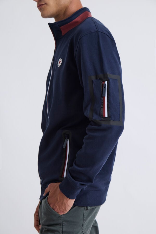 Williot Fecho-Éclair com sweatshirt Williot Sport Azul