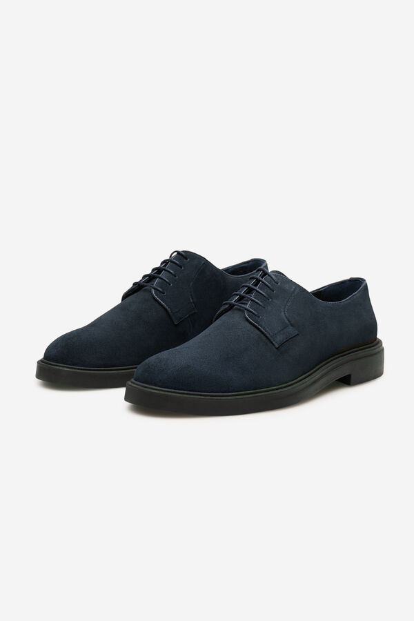 Cortefiel Lace-up trainers Navy