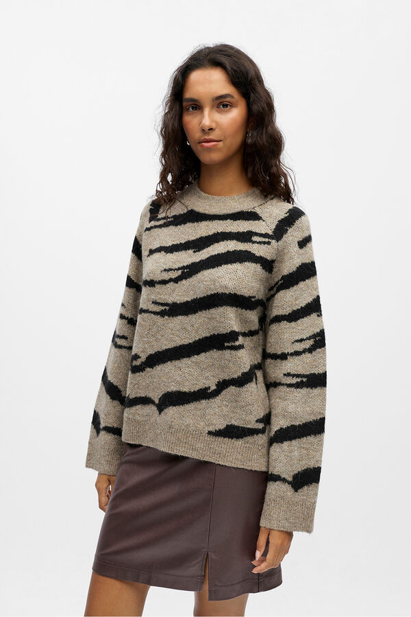 Object Jersey lana y alpaca Gris
