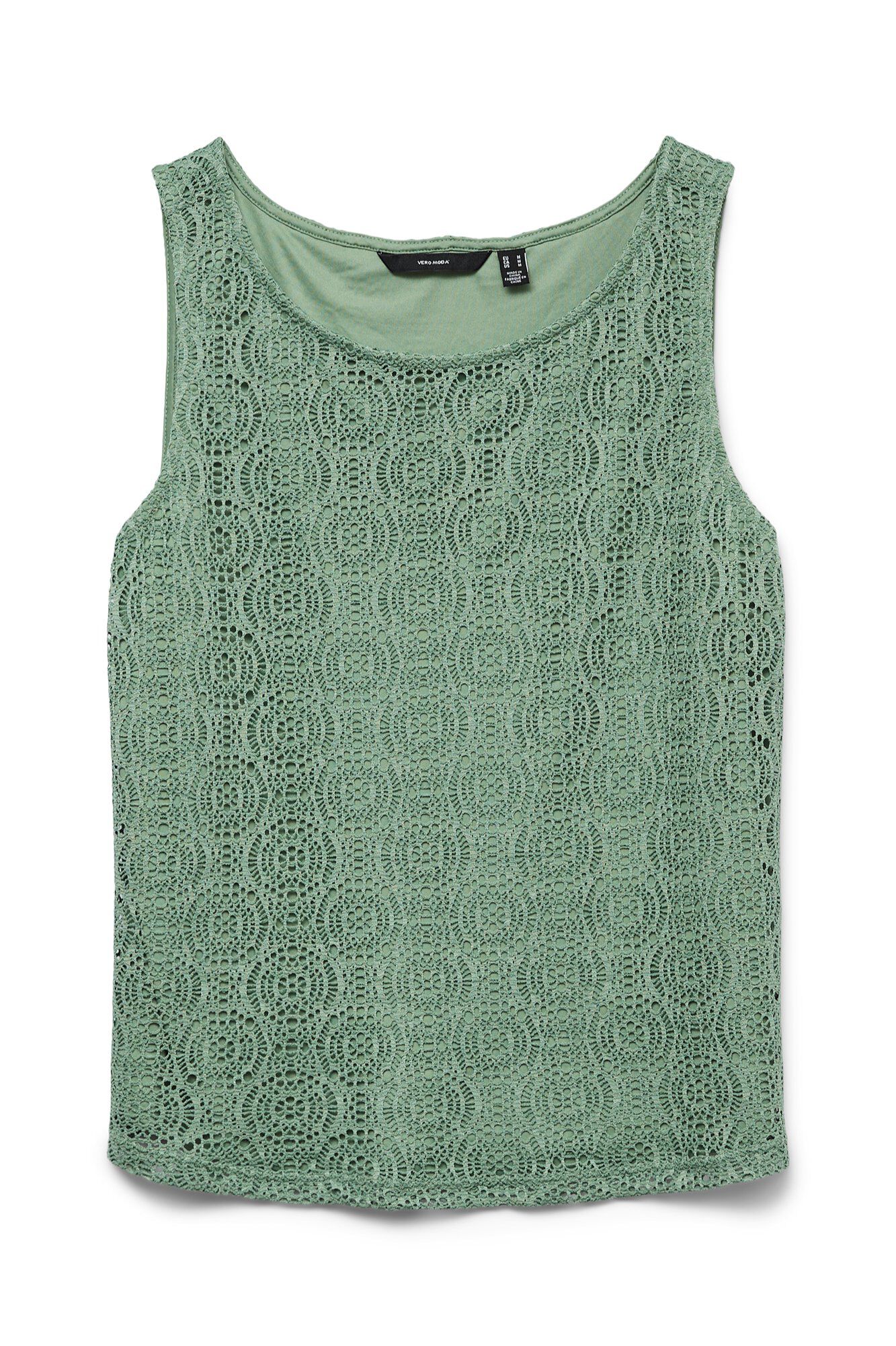 Vero Moda Top de crochet sem mangas