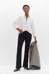 Cortefiel Bell-bottom jeans Black