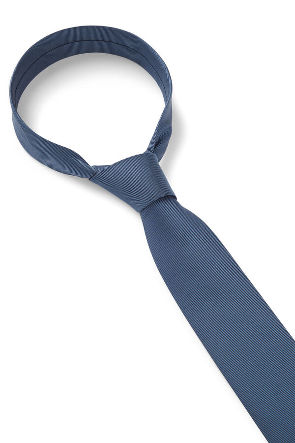 HUGO Gravata seda Azul