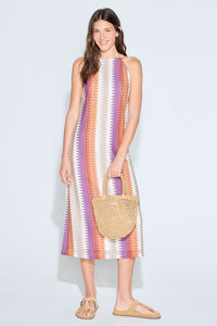 Slowlove Vestido de alças multicolor