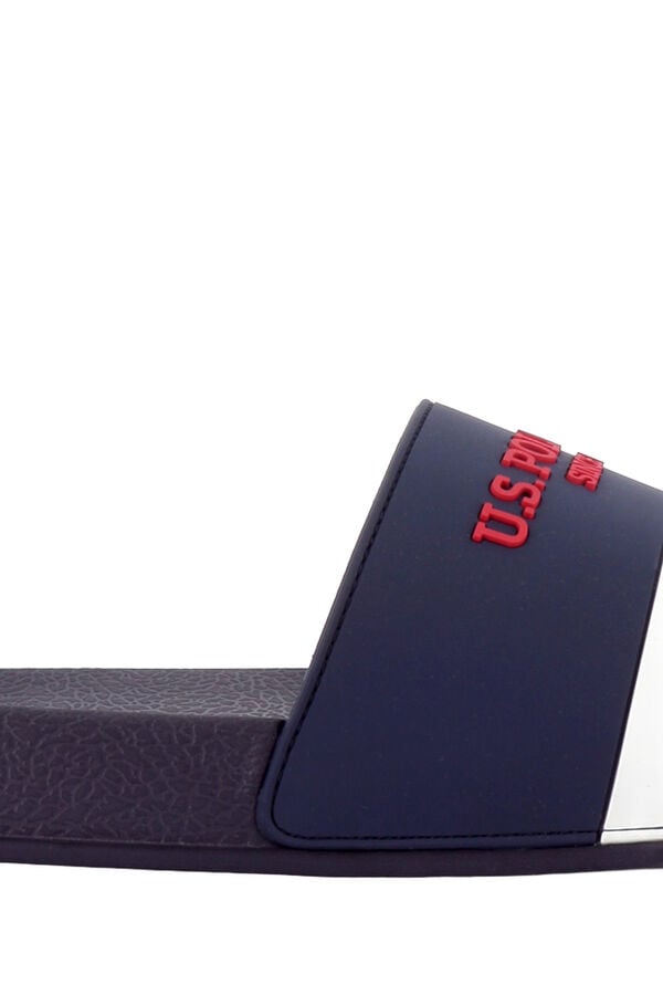 Us Polo Chinelos de homem Azul