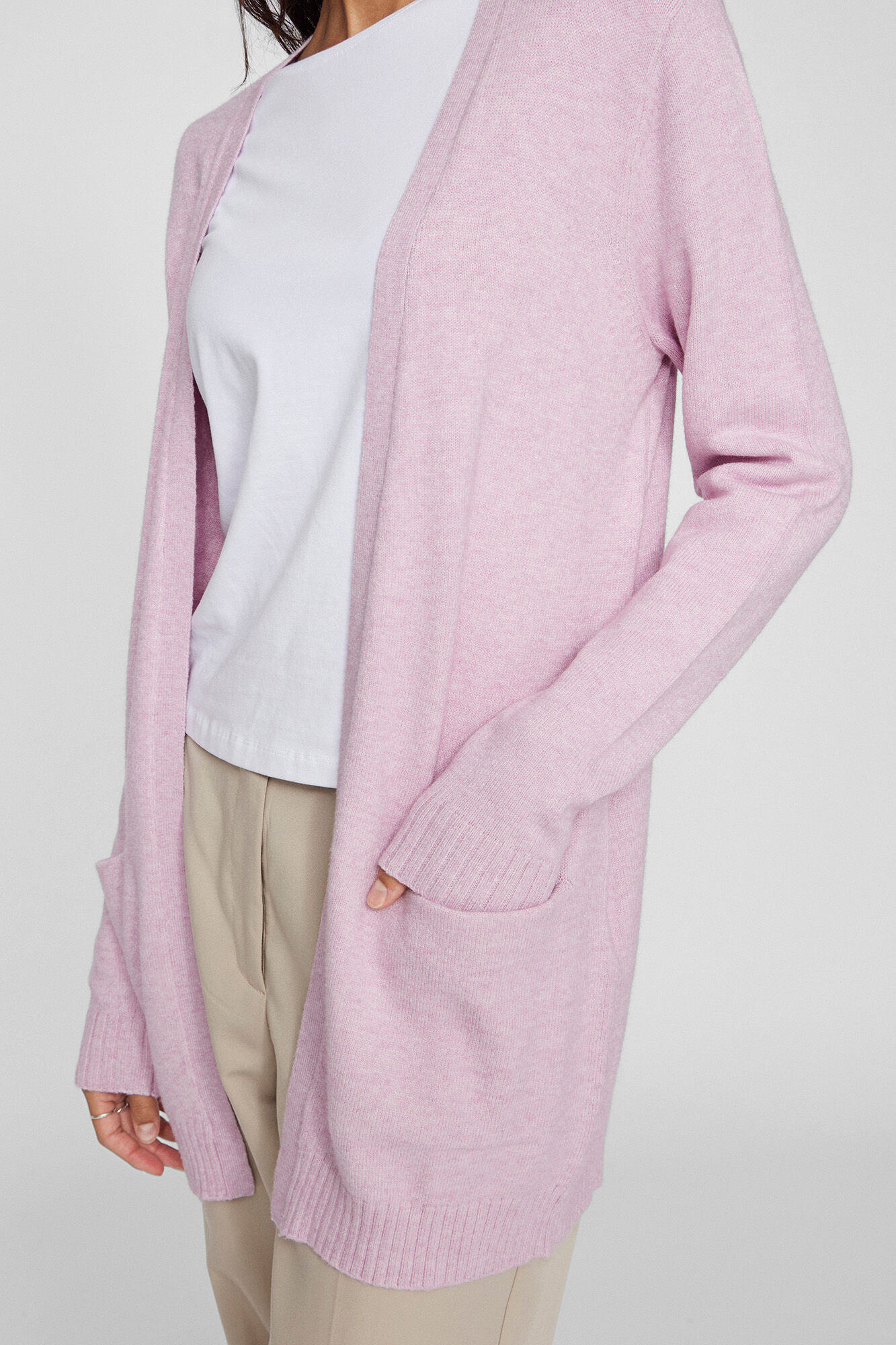 Vila C&aacute;rdigan de punto con viscosa