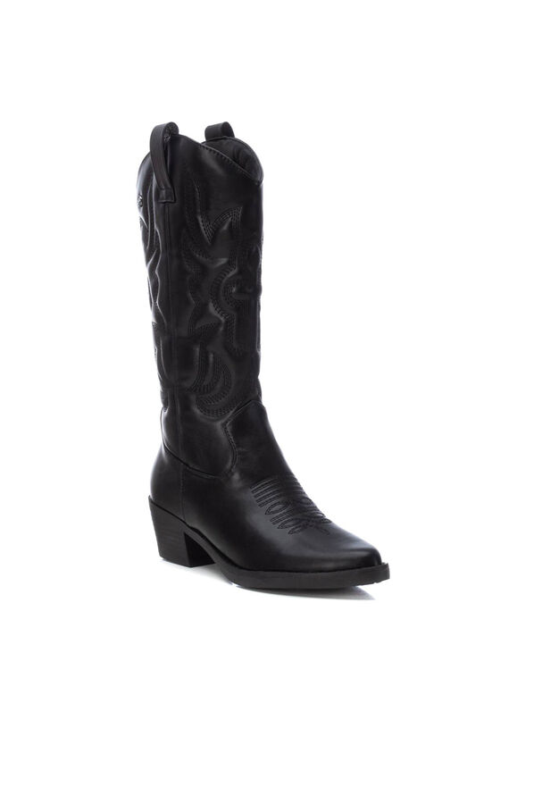 XTI Bota de cowboy bordado Preto