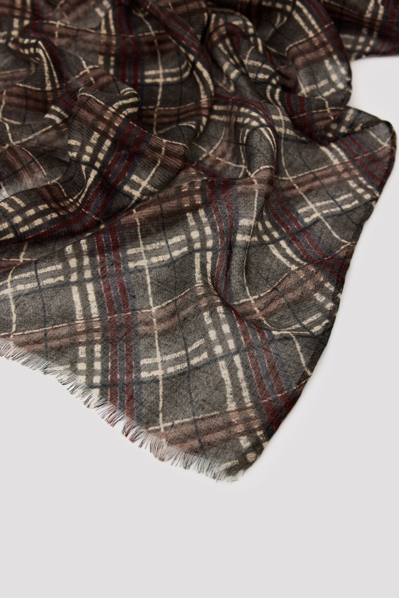 Cortefiel Plaid scarf
