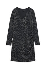 Vero Moda Curve Vestido curto de lurex plus size Preto