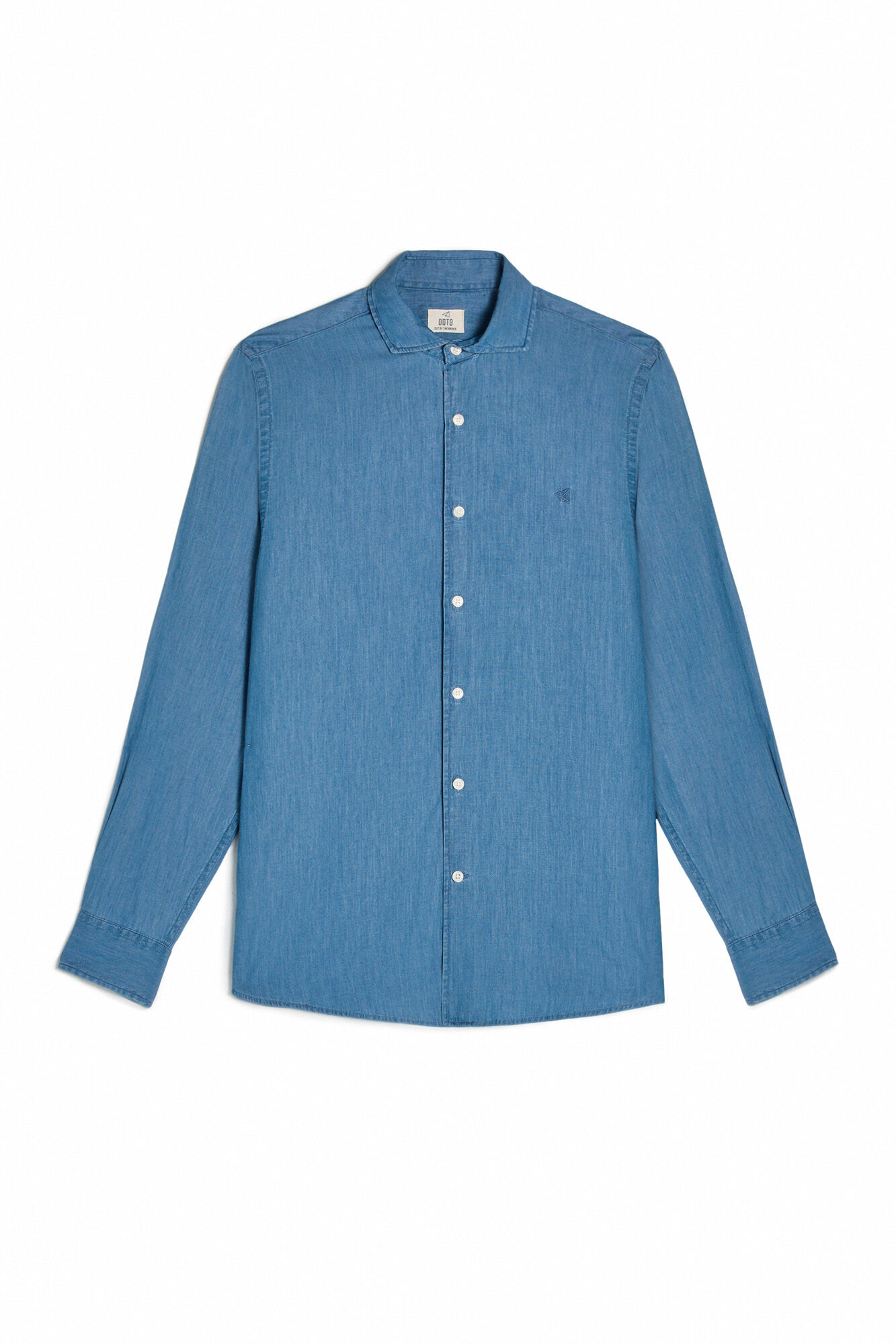 Camisa vaquera manga larga Camisas de hombre Cortefiel