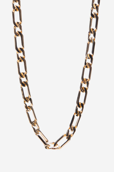 Cortefiel Basic chain necklace Gold