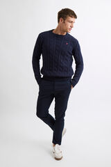 Williot Camisola trançado Azul