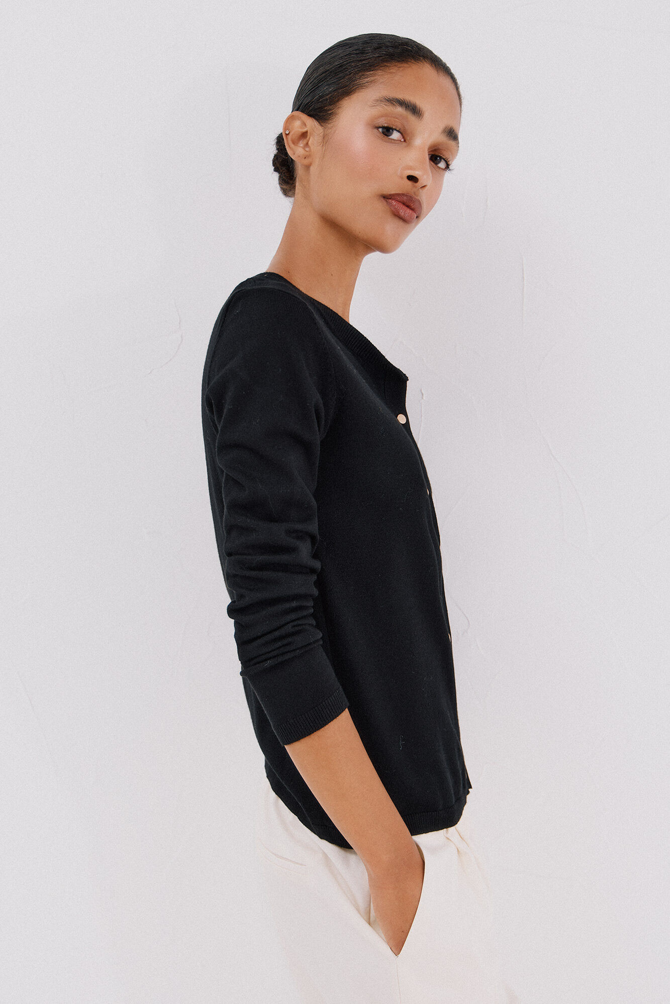 Cortefiel Basic button-up jacket