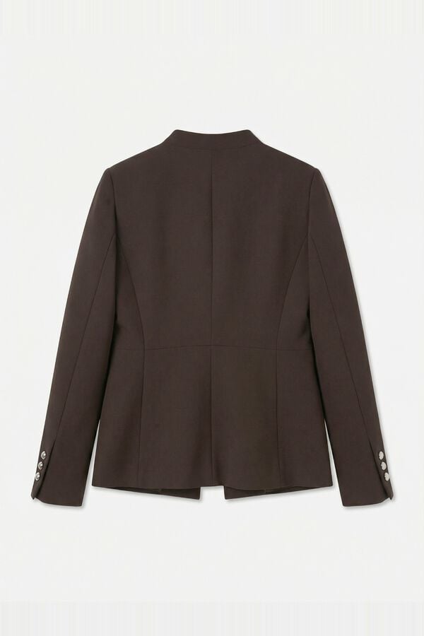 Vero Moda Blazer cintado Castanho