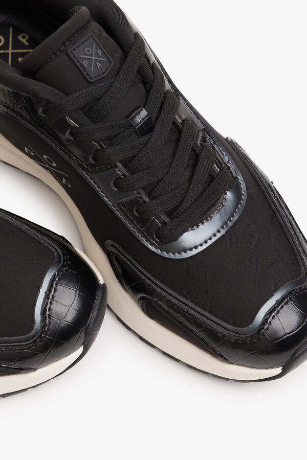 Popa Sapatilha Blake coco Preto