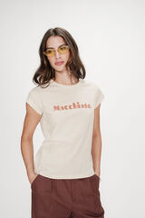 Grace & Mila T-shirt manga curta Vico Castanho