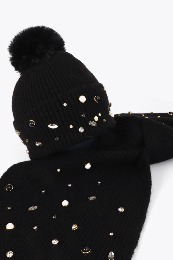 Lola Casademunt Gorro de malha Preto