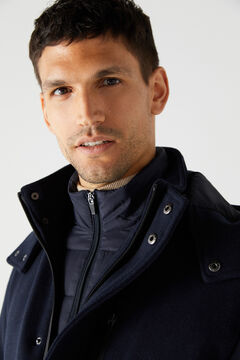 Cortefiel Jacket with lining Navy