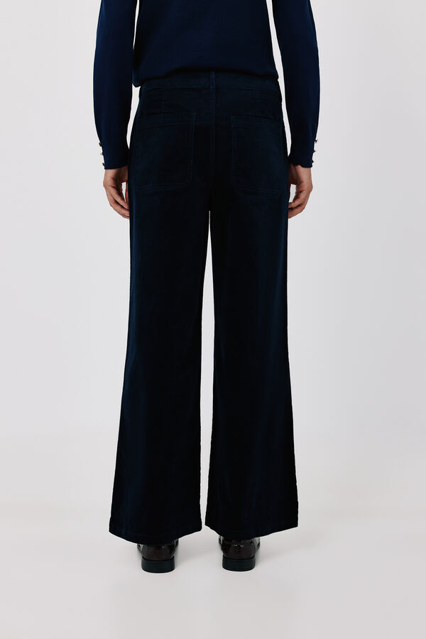 Cortefiel Marine Velvet Sensational jeans Blue