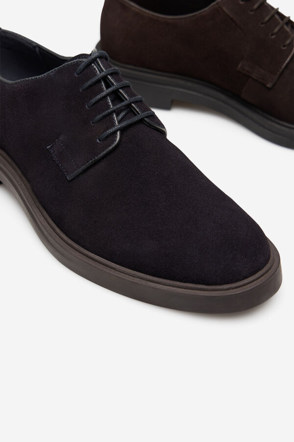 Cortefiel Lace-up trainers Navy