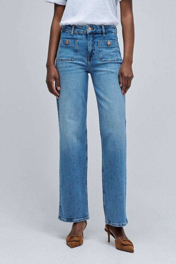 Salsa Jeans Calça jeans reta Azul