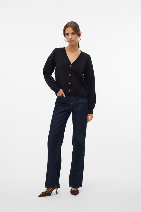 Vero Moda Knit cardigan  Black