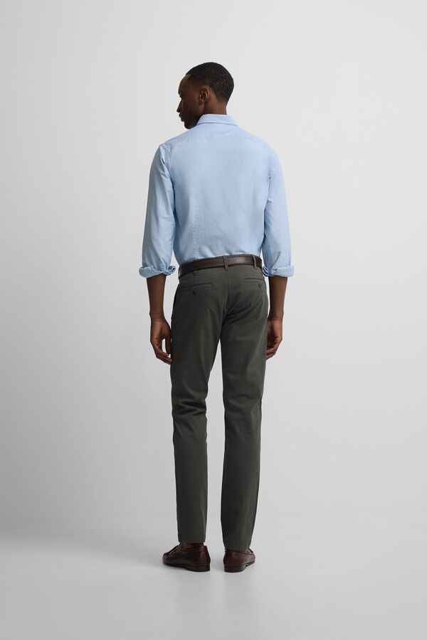 Silbon Pantalon sport chino Kaki