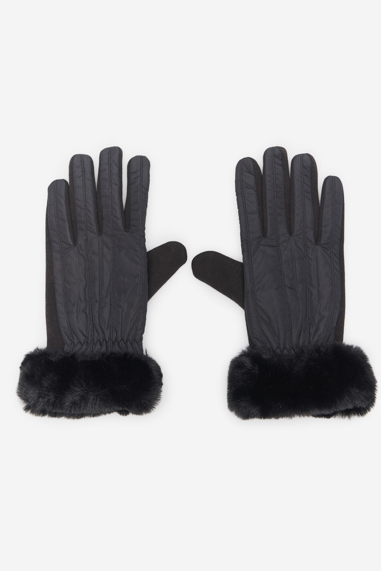 Cortefiel Hairy nylon glove