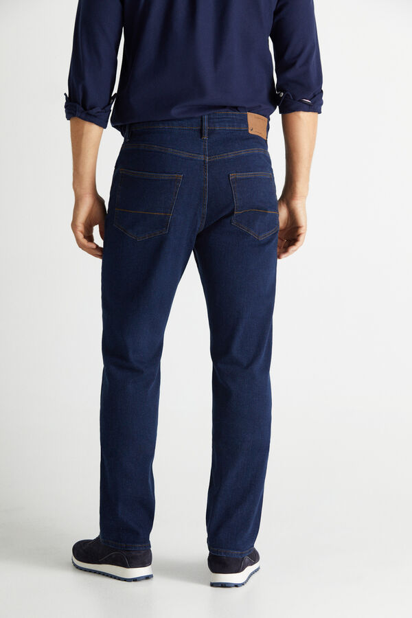 Cortefiel Classic desized jeans Navy