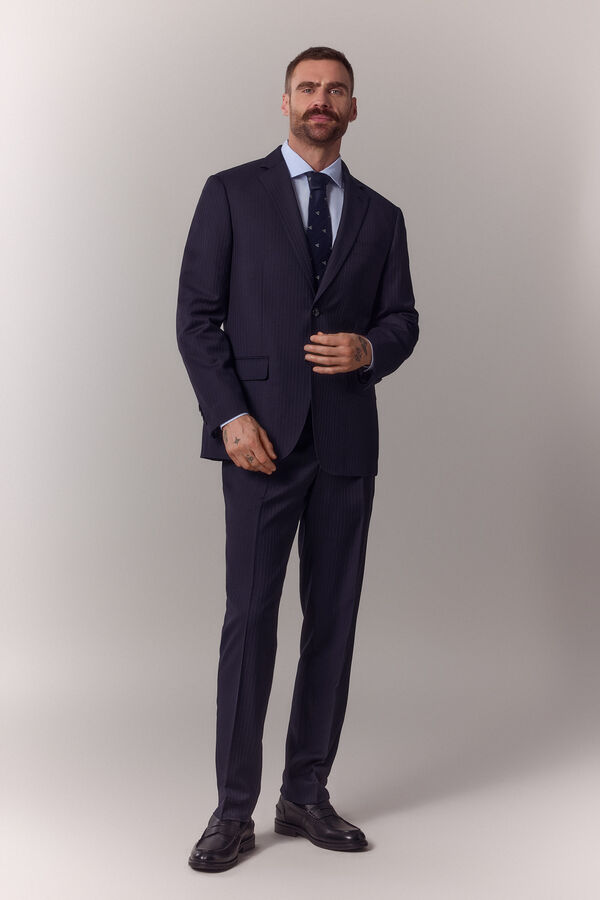 OOTO Cal&ccedil;a de fato risca de giz Azul