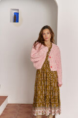 Jaase Casaco de malha de malha Subiu