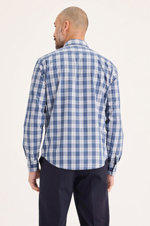 Dockers Camisa regular fit Azul