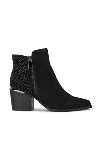 Alma en Pena Botins com fecho-éclair e glitter