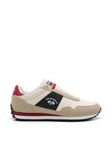 Spagnolo Sapatilhas retro running Ecru