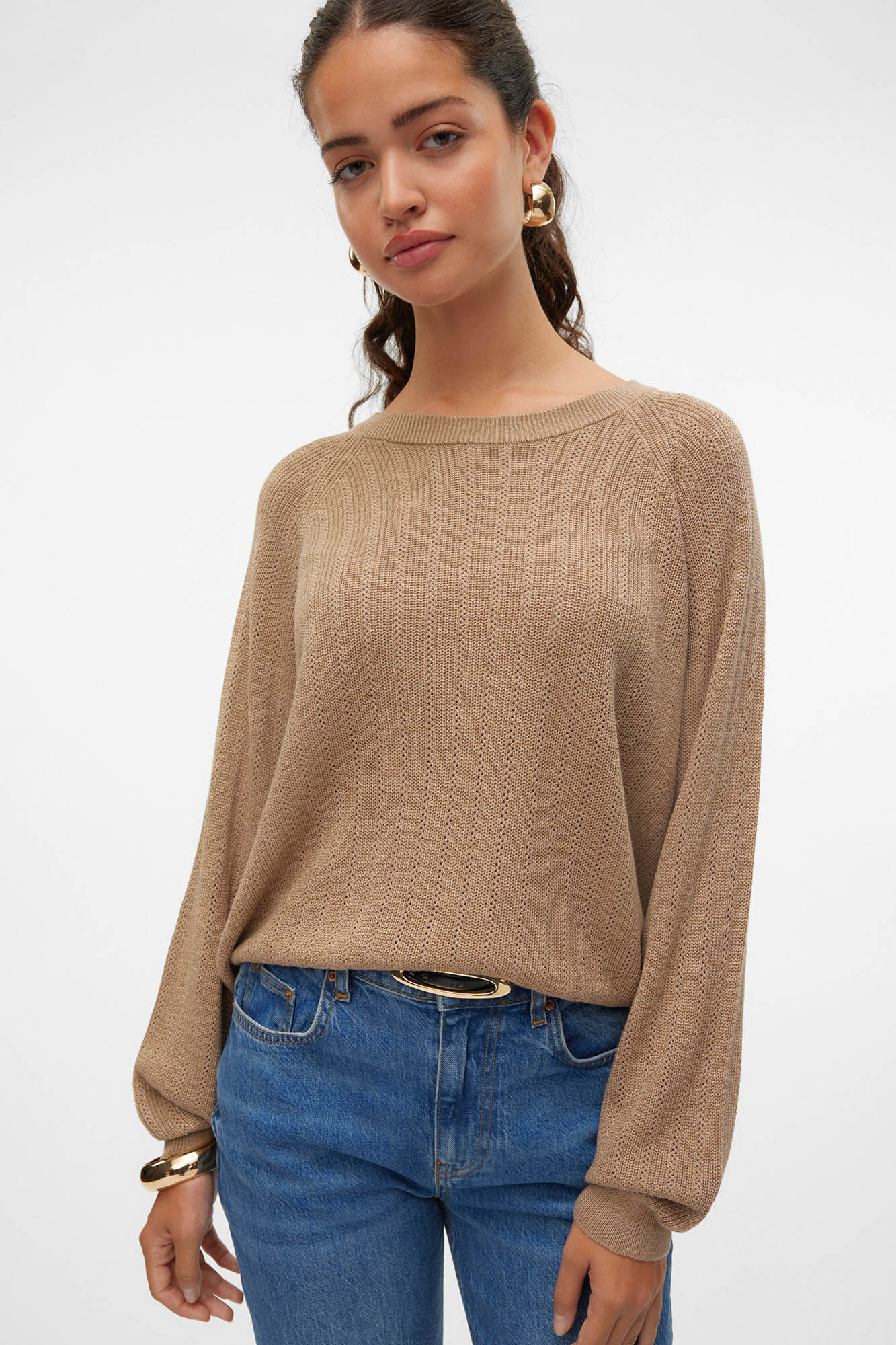 Cortefiel Jersey de punto fino de manga larga En línea | Ropa, image size:800x1200