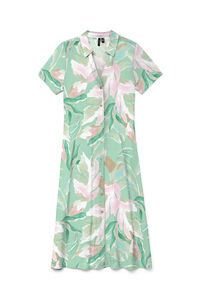 Vero Moda Vestido midi camisero