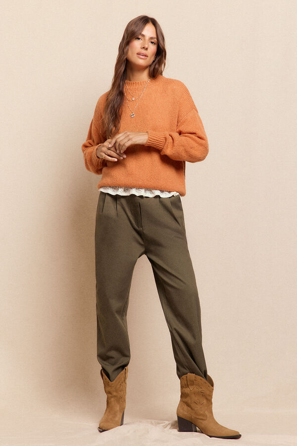 Slowlove Camisola básica Laranja