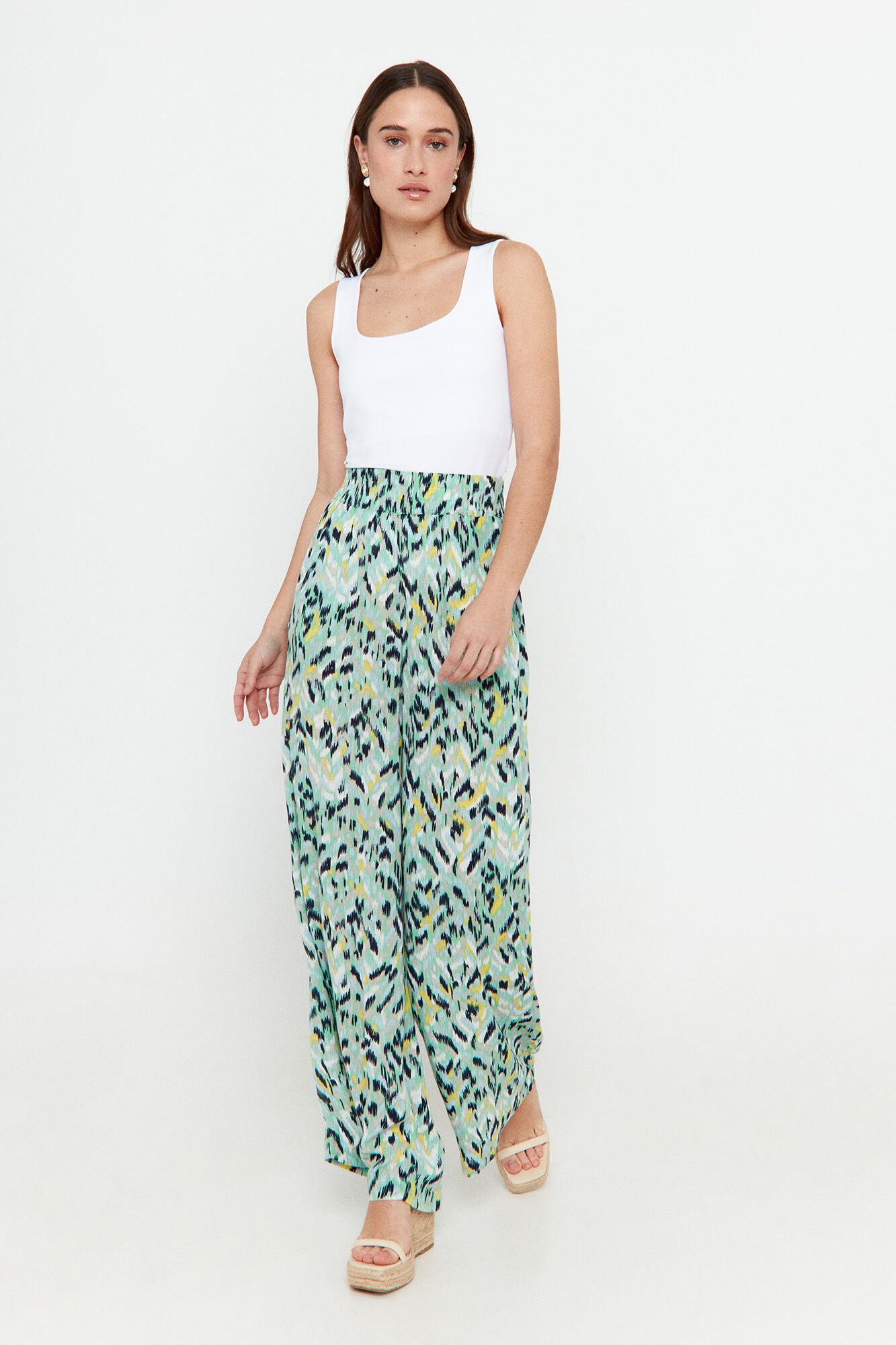 Pantalones de señora en cortefiel best sale