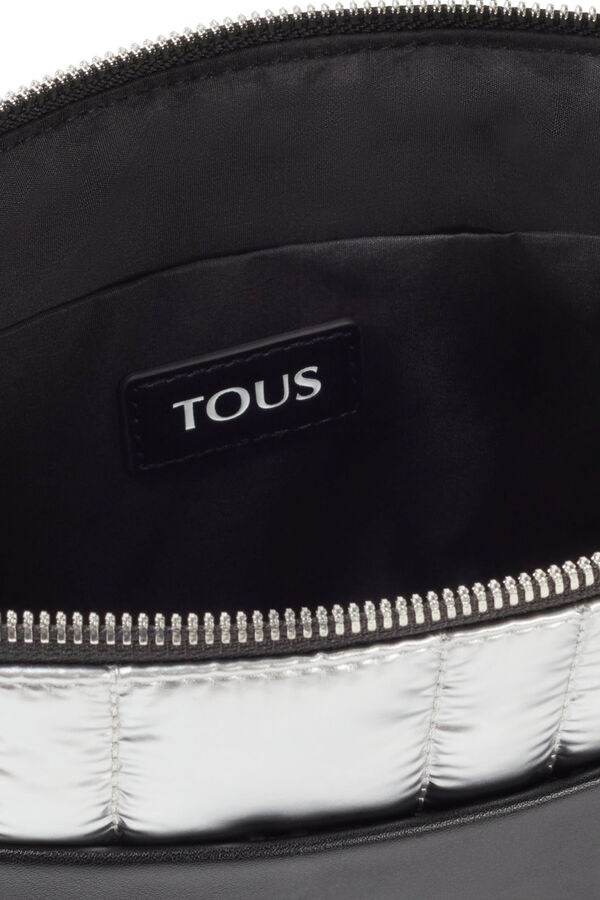 Tous Bandolera mediana plateada TOUS Empire Padded Gris