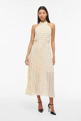 Vila Vestido de fiesta midi con lunares Arena