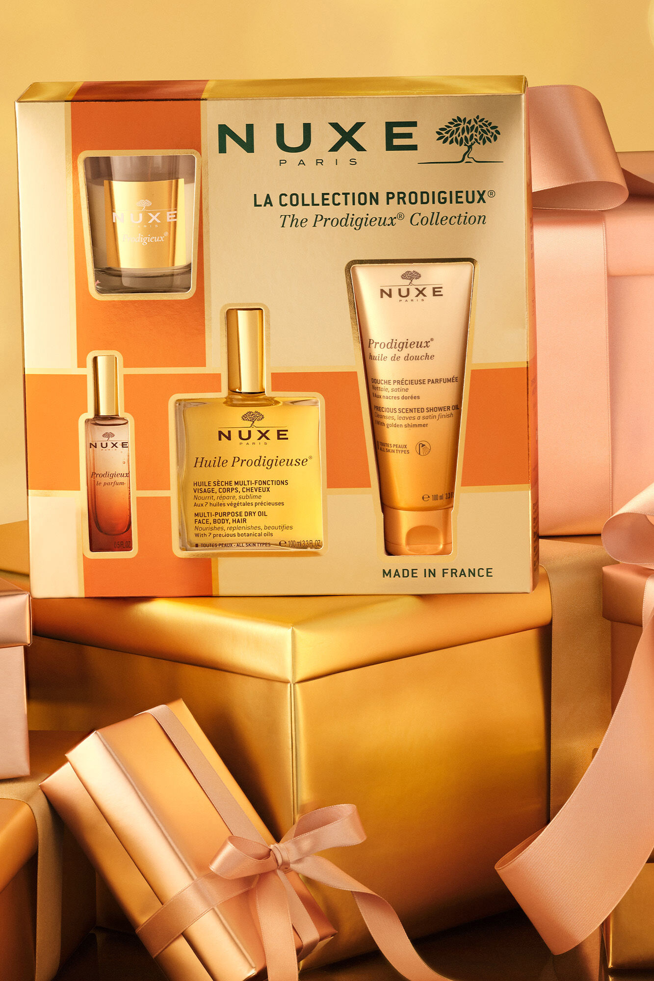 Coffret Nuxe Prodigieux® La gama emblemática Nuxe | Cosmética