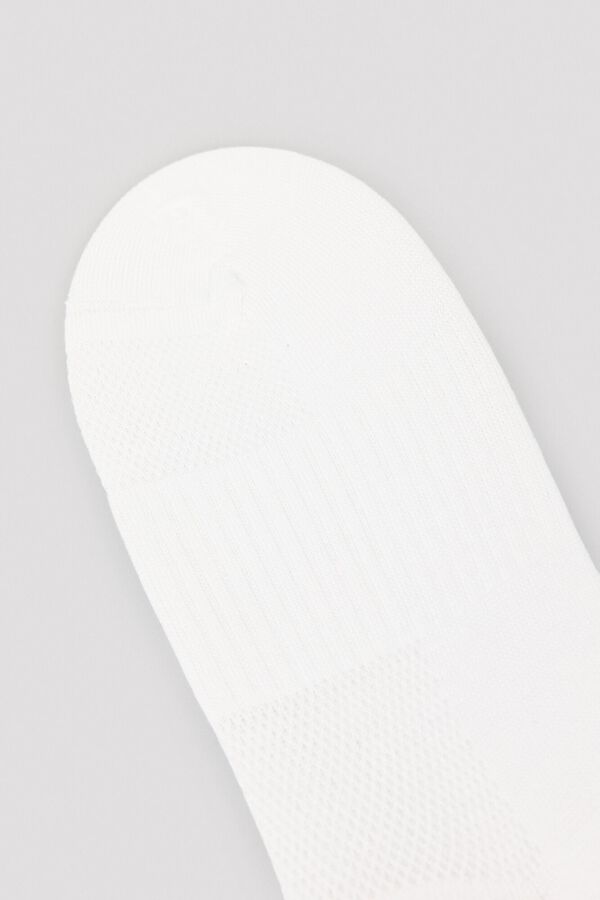 Cortefiel Ankle sock with COOLMAX&reg; White