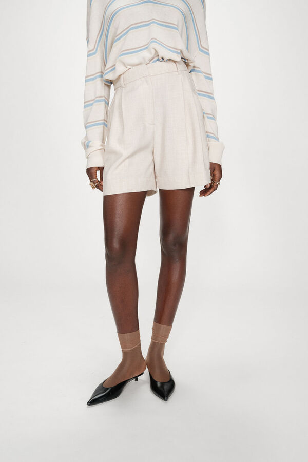 Grace & Mila Cal&ccedil;as curtas Vite Tostado