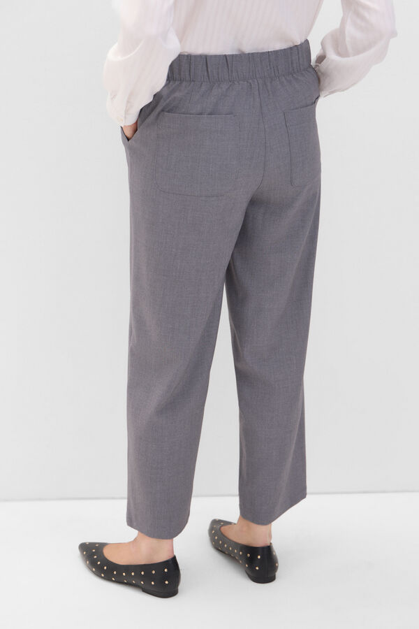 Cortefiel Comfort dress trousers Grey