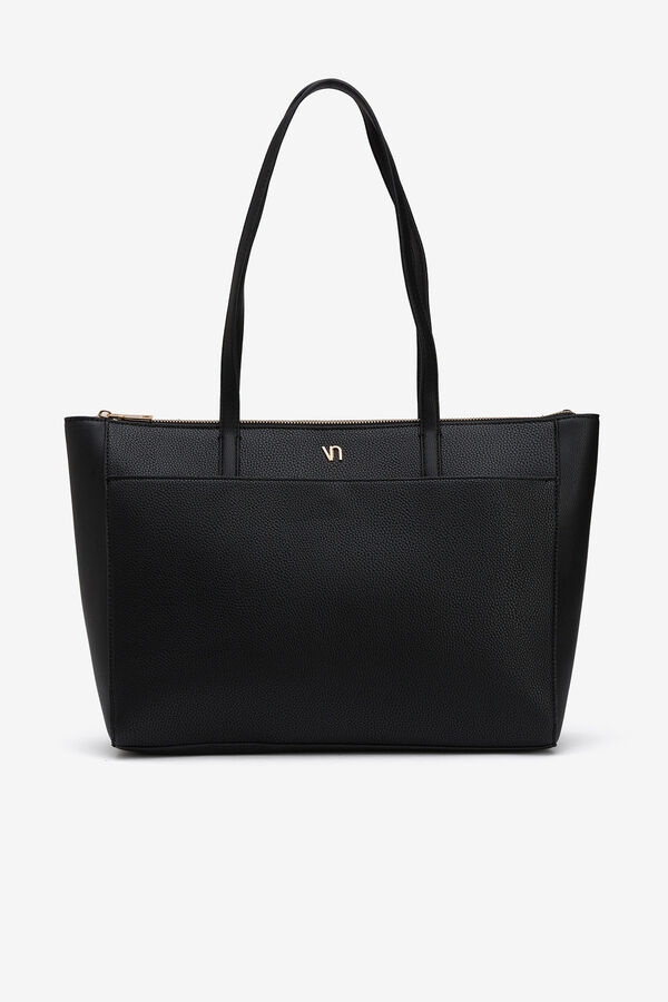 Vilanova Mala tote bag com bolso Preto